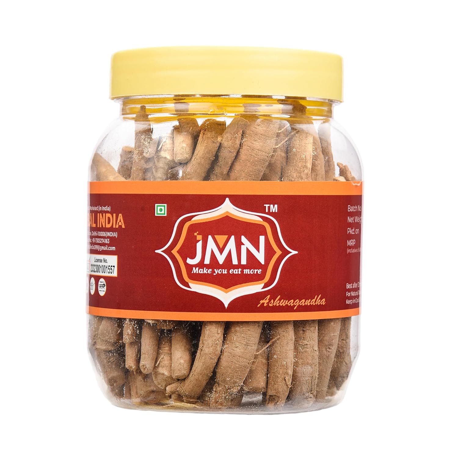 JMN Premium Ashwagandha Root (Withania Somnifera) – Natural Ayurvedic Herb for Stress Relief, Energy, Stamina & Immunity Support - Image 4