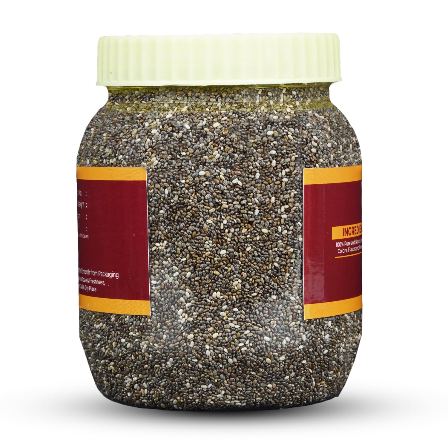 JMN Chia Seeds – Raw Organic Superfood Rich in Fiber, Protein & Omega-3 | 100% Natural | 400g - Image 5