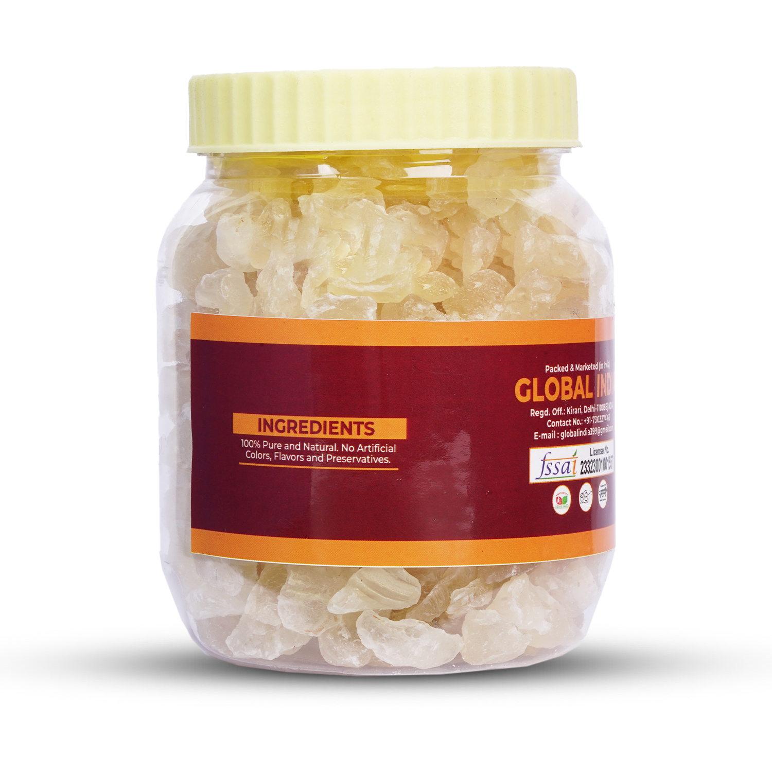 JMN Gond Katira (Tragacanth Gum) – Natural Cooling Edible Gum Crystal | Ayurvedic Summer Superfood - Image 3