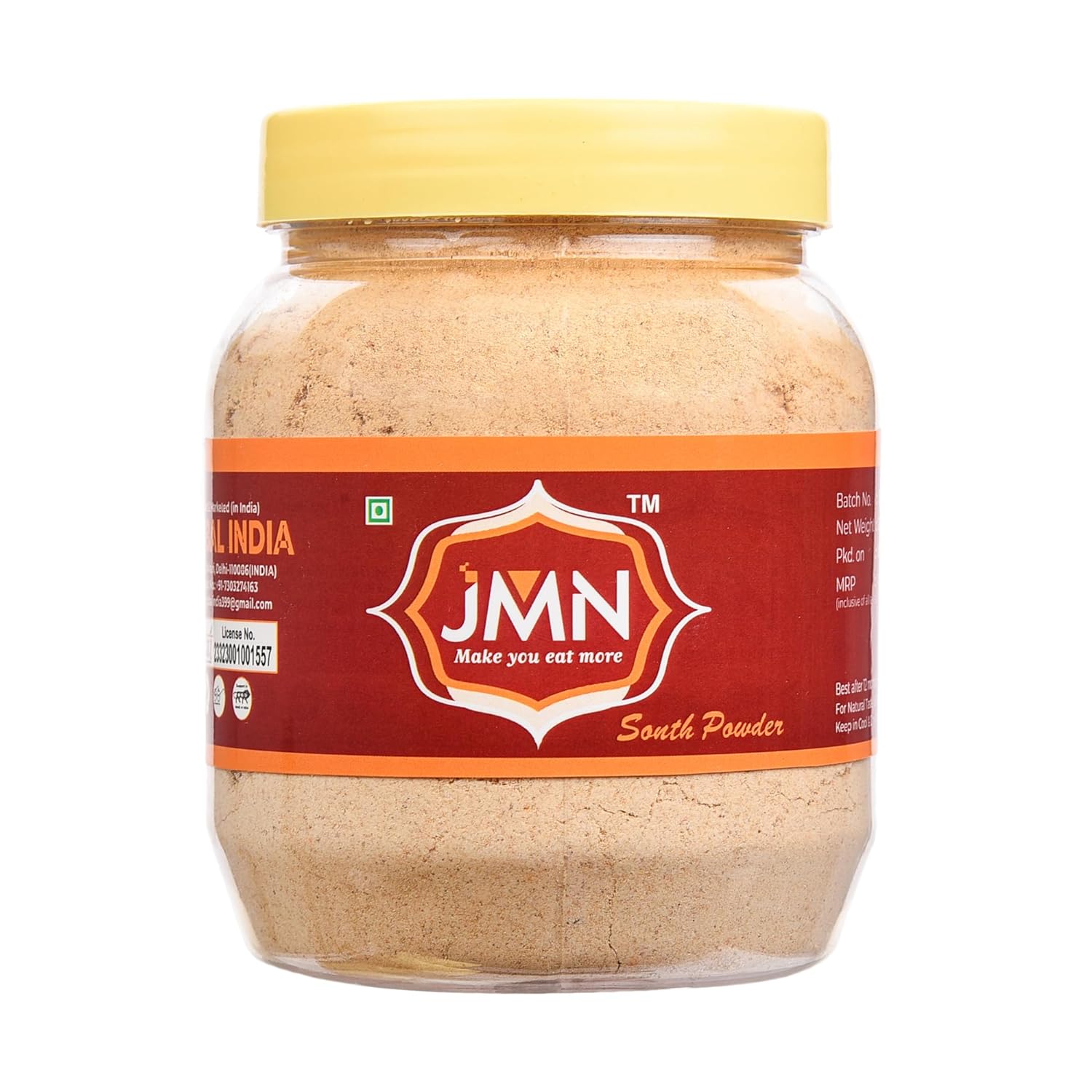 JMN Dry Ginger Powder (Sonth Powder) | Zingiber Officinale | Sounth Powder | 100% Pure Natural Spice for Tea, Cooking & Ayurvedic Wellness - Image 3